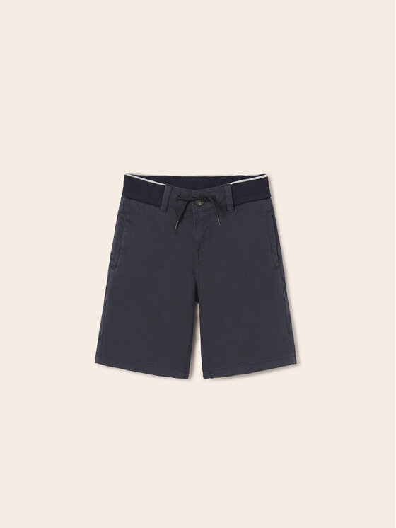 Mayoral Mayoral Pantaloncini di tessuto 6250 Nero