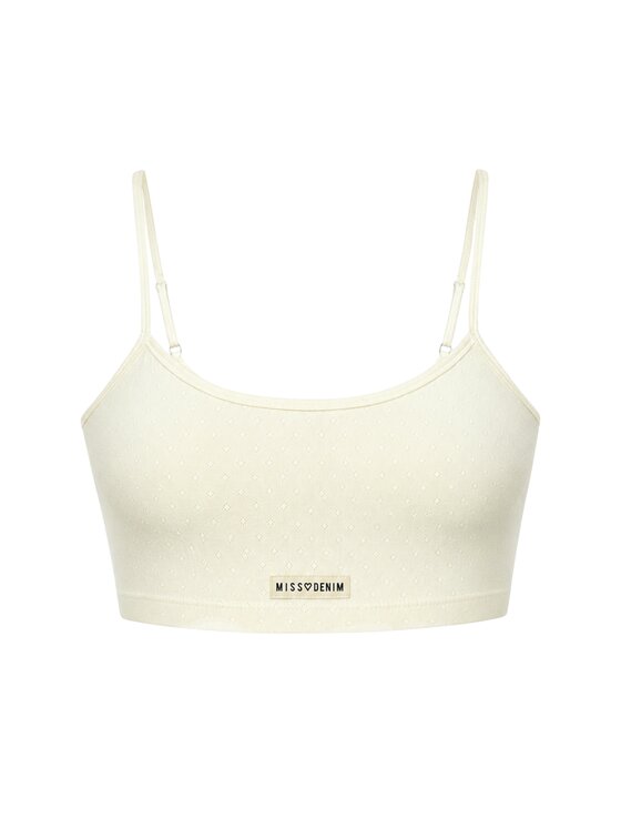 MissDenim MissDenim Pyžamový top Bluzka do spania Béžová Cropp Fit