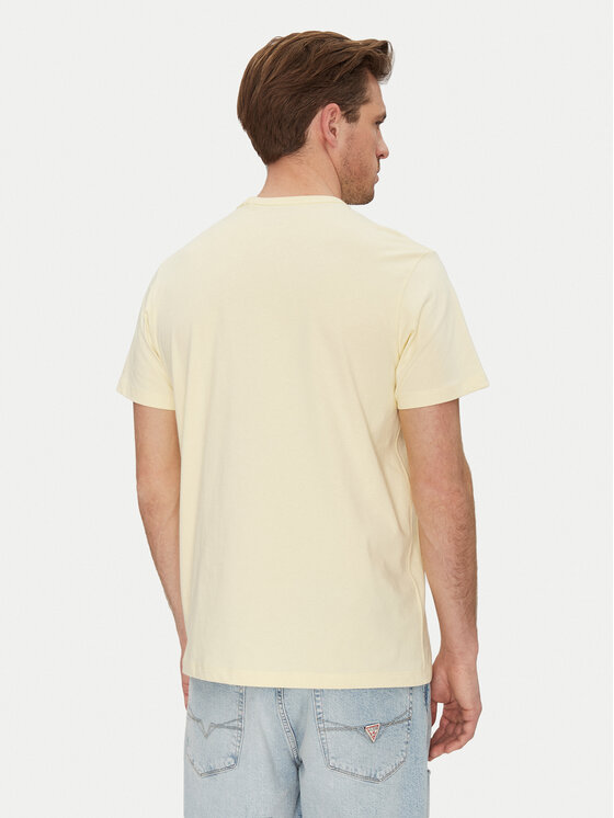 Guess Guess T-krekls M5GI17 K8FQ4 Bēšs Regular Fit
