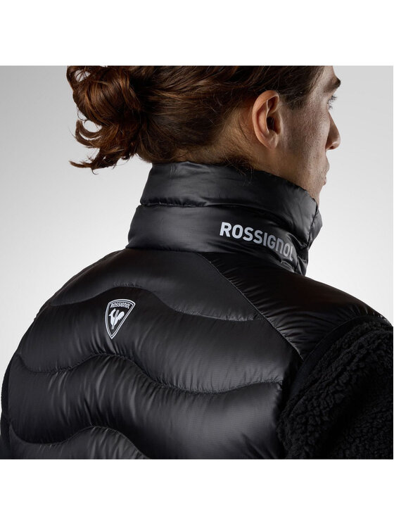 Rossignol Rossignol Kamizelka M Verok Down Vest Czarny Regular Fit