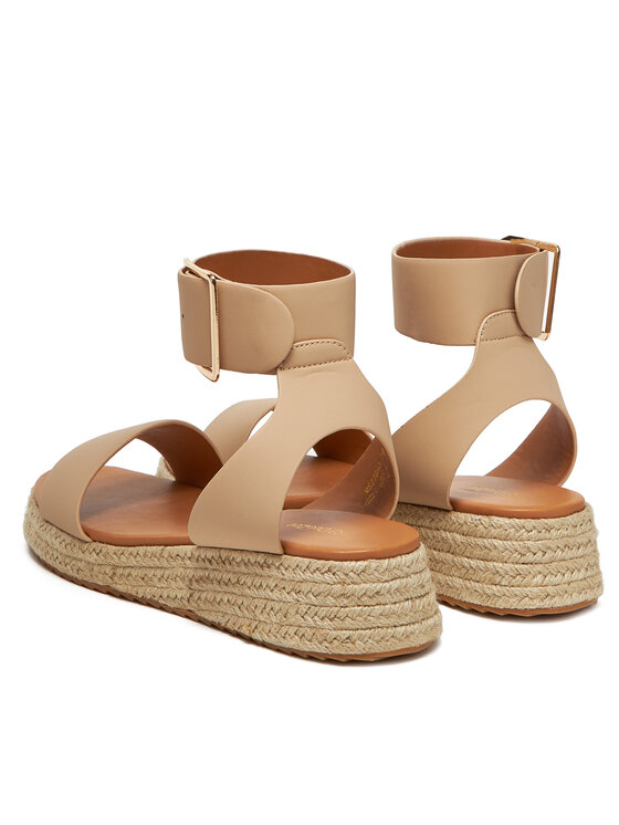 DeeZee DeeZee Espadryle QS276-1 Beżowy