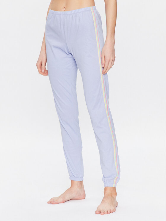 United Colors Of Benetton Pantaloni pijama 3VD03F01T Violet Regular Fit