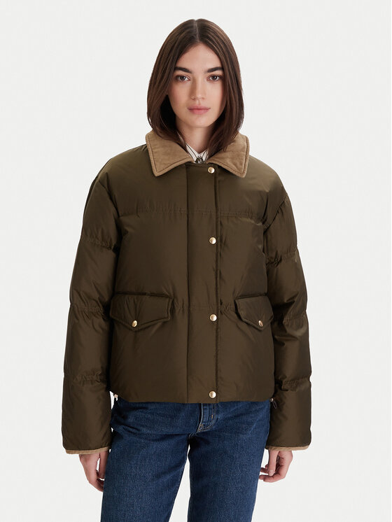 Marc O'Polo Marc O'Polo Geacă din puf 509 1119 70099 Verde Regular Fit