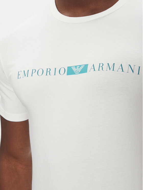 Emporio Armani Underwear Emporio Armani Underwear Tricou EM000379 AF10774 U0002 Alb Slim Fit