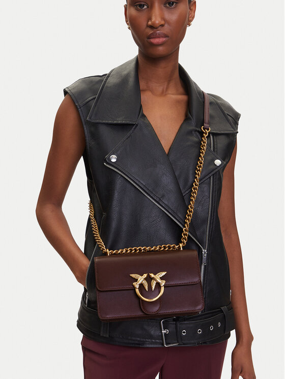 PINKO PINKO Torbica Love One Mini Dc PE 25 PCPL 100074 A0F1 Ljubičasta