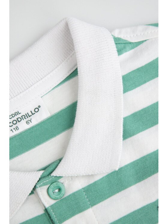 Coccodrillo Coccodrillo T-Shirt ZC5143601ABK-011 Zielony Regular Fit