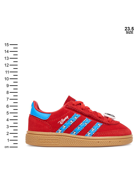 adidas adidas Сникърси Disney Handball Spezial Comfort Closure Elastic Lace IH6873 Червен