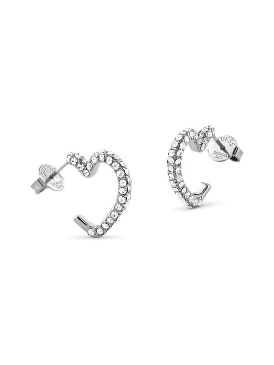 Guess Guess Naušnice JUBE05017JW Stříbrná