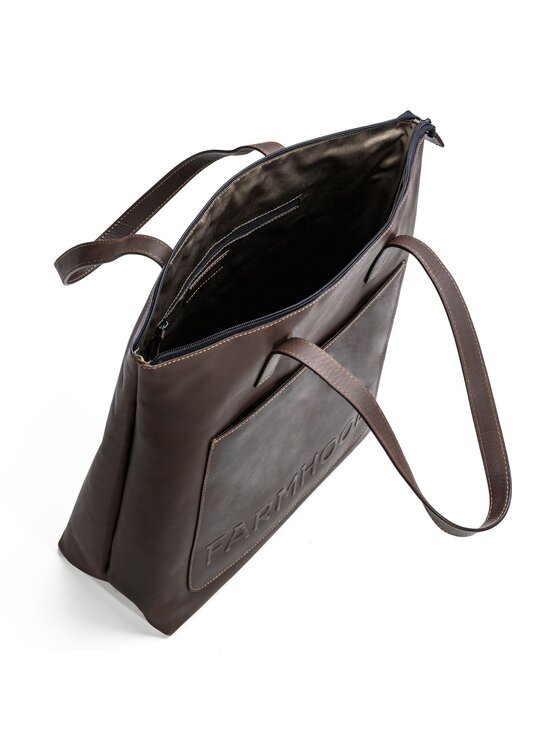 Farmhood Farmhood Torba na zakupy 272152 Brązowy