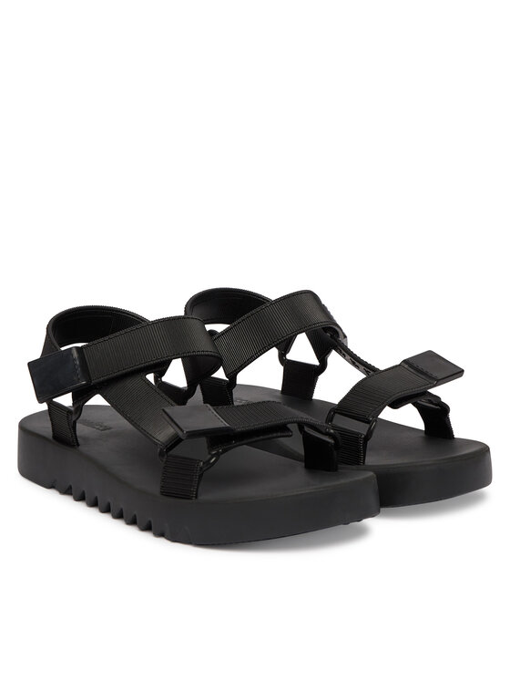 Melissa Melissa Sandały Flowing Papete Ad 33908 Czarny