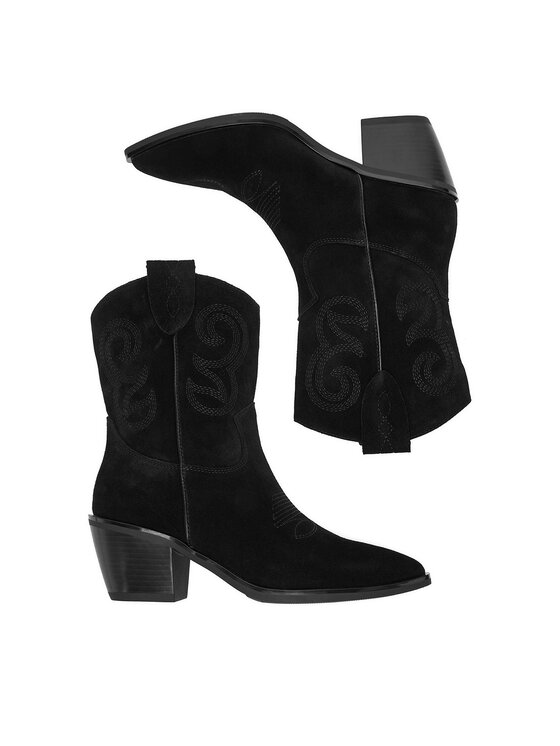 Badura Badura Stivali texani C-ANA-DX01381-12 Nero