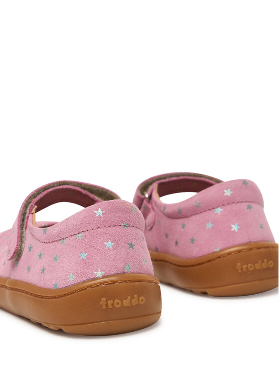 Froddo Froddo Baleriny Barefoot Mary J G3140195-4 D Różowy