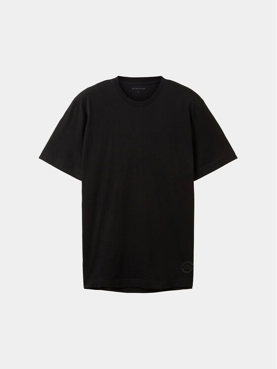 Tom Tailor Tom Tailor Komplekt kahest t-särgist 1037741 Must Regular Fit