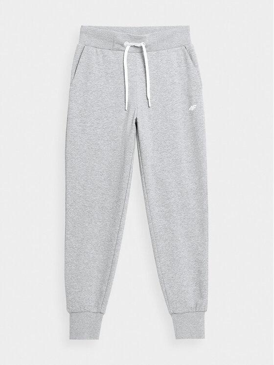 4F 4F Jogginghose 4FAW23TTROF474 Grau Regular Fit