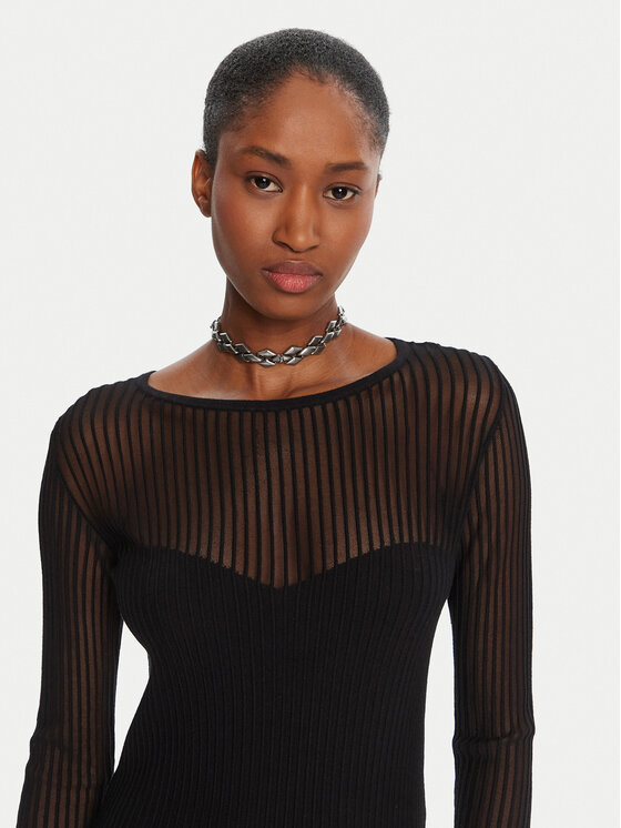 Patrizia Pepe Patrizia Pepe Pulover 8K0305/K143-K103 Negru Regular Fit