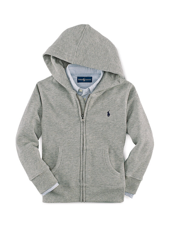 Polo Ralph Lauren Polo Ralph Lauren Bluză Bsr 322547626 Gri Regular Fit