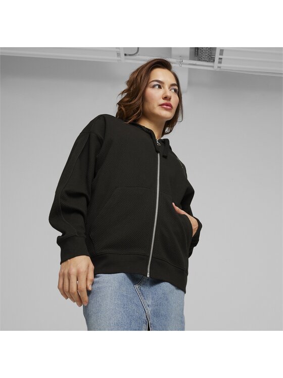 Puma Puma Bluza 677882 Czarny Regular Fit