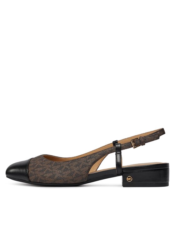 MICHAEL Michael Kors MICHAEL Michael Kors Sandalen Perla Flex Sling Flat 40R4PLFP1B Braun
