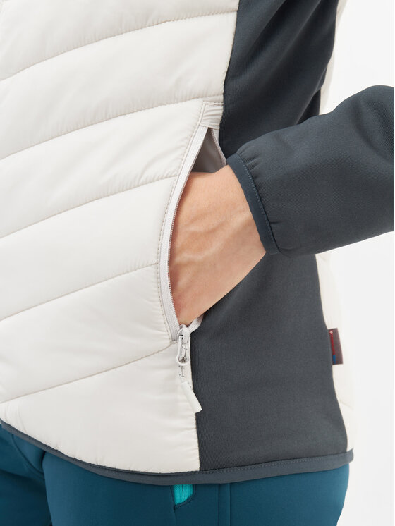 Viking Viking Kurtka przejściowa Kurtka Becky Warm Pro Polartec Primaloft Biały Regular Fit
