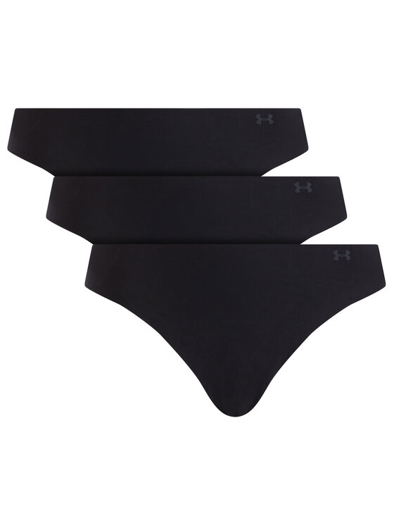 Under Armour Under Armour Komplet 3 par stringów UA Pure Stretch 1325615 Czarny
