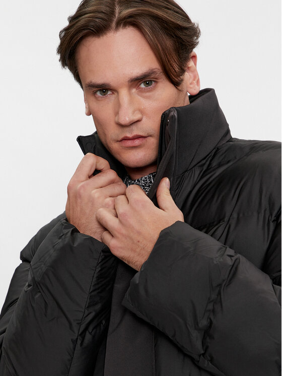Calvin Klein Calvin Klein Зимно яке Mix Media K10K111892 Черен Regular Fit