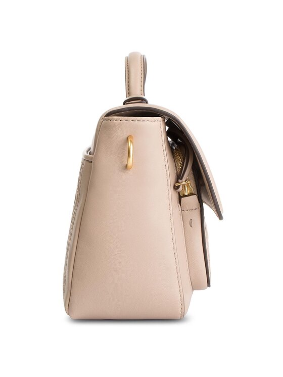 Tory Burch Sac a main Fleming Satchel 45147 Beige