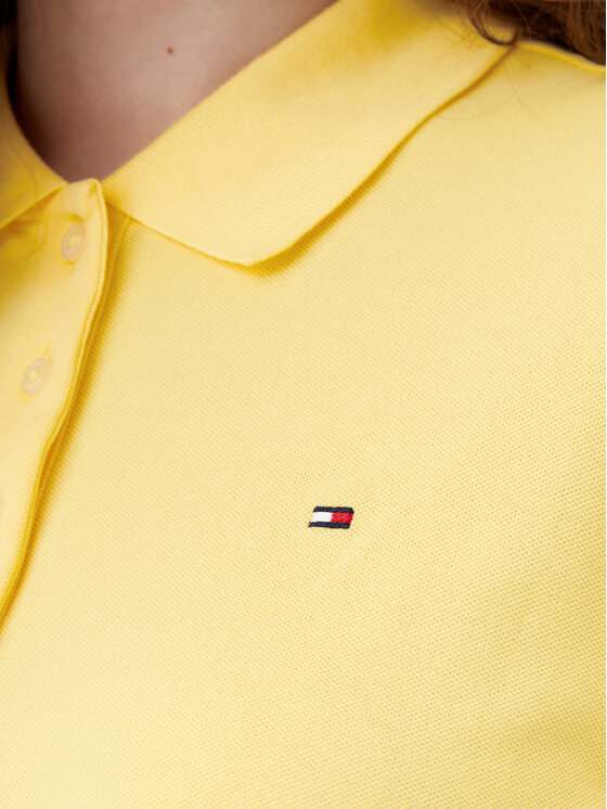 Tommy Hilfiger Tommy Hilfiger Polo 1985 WW0WW43224 Κίτρινο Regular Fit