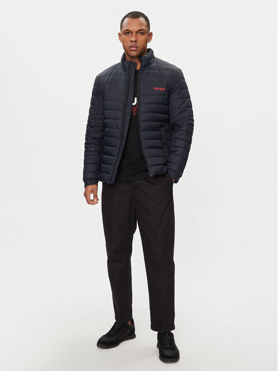 HUGO Hugo Bunda pro přechodné období Benti2221 50468719 Tmavomodrá Slim Fit