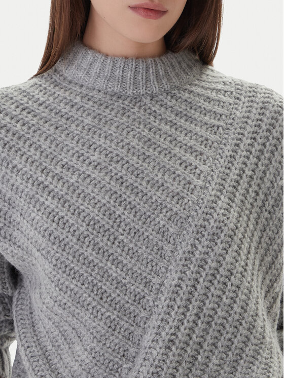 Mustang Mustang Pullover Erin 1016786 Grau Relaxed Fit