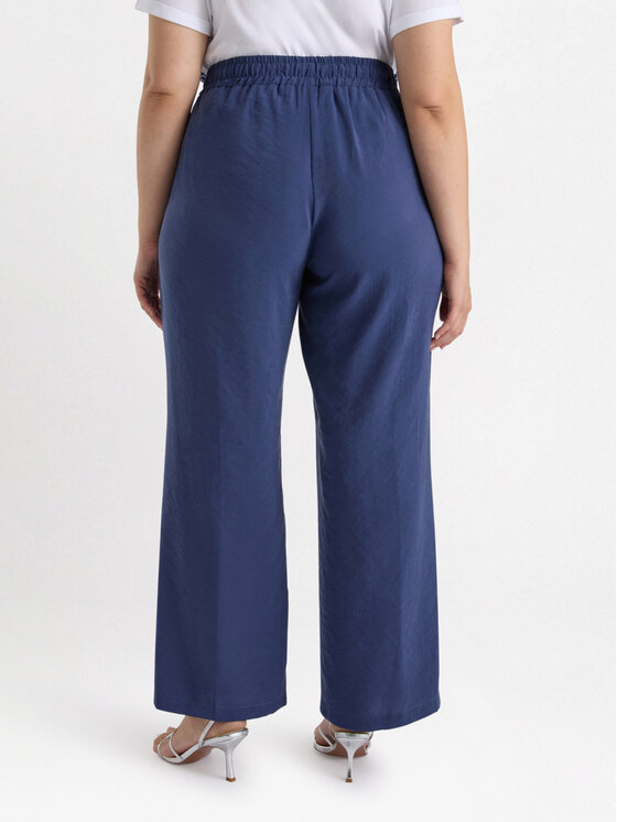 Fiorella Rubino Fiorella Rubino Pantaloni di tessuto P093L002270N034 Blu Regular Fit