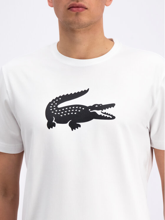 Lacoste Lacoste Tricou TH3377 Alb Regular Fit