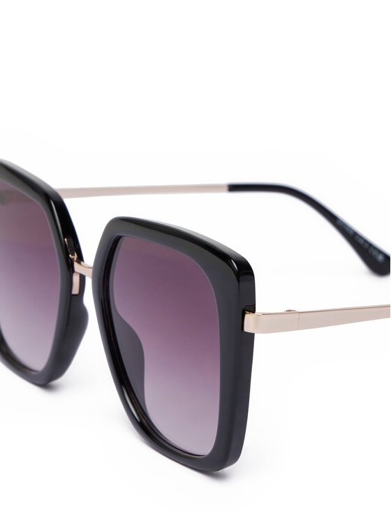 JENNY JENNY Saulesbrilles 4WF-021-SS25 Melns