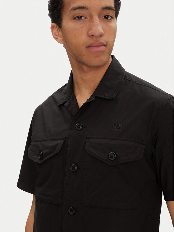 C.P. Company C.P. Company Koszula 18CMSH236A005328G Czarny Relaxed Fit