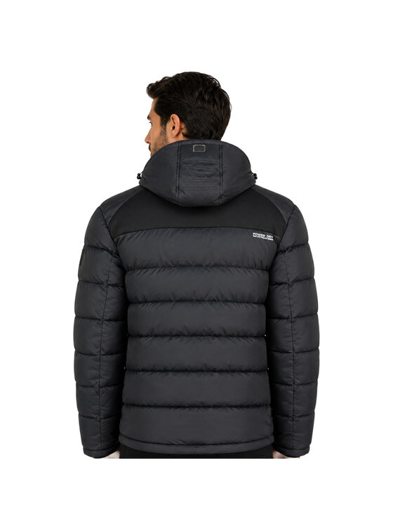Geographical Norway Geographical Norway Kurtka zimowa WZ7433H/GN-BLACK / BLACK Czarny Reglan Fit