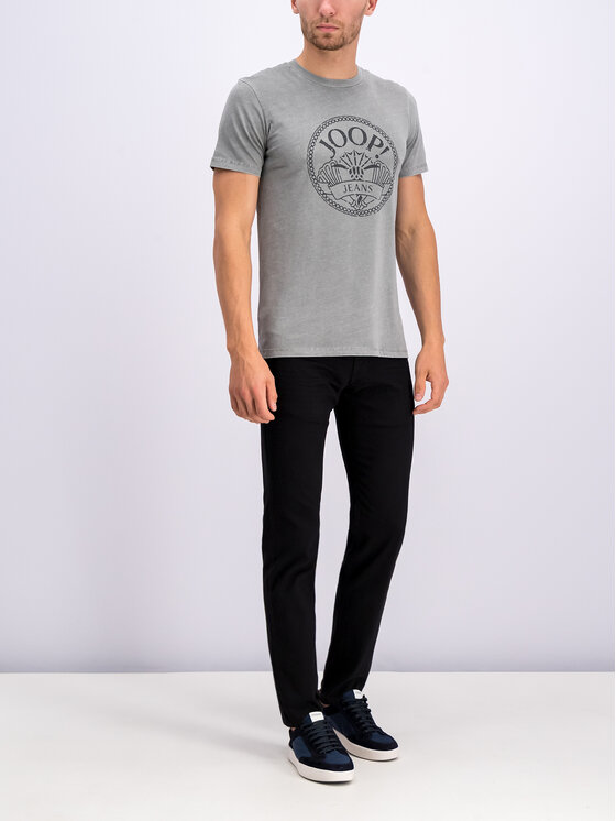 JOOP! Jeans Joop! Jeans T-Shirt 30017375 Grau Modern Fit