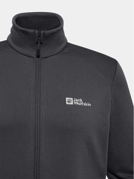 Jack Wolfskin Jack Wolfskin Fliis Kolbenberg Fz A63964 Must Regular Fit
