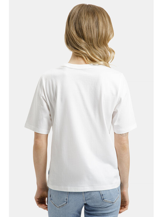 Cross Jeans Cross Jeans T-Shirt 56255-008 Biały