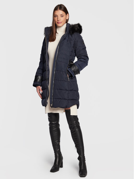 Morgan Morgan Winterjacke 222-GNINI Dunkelblau Regular Fit