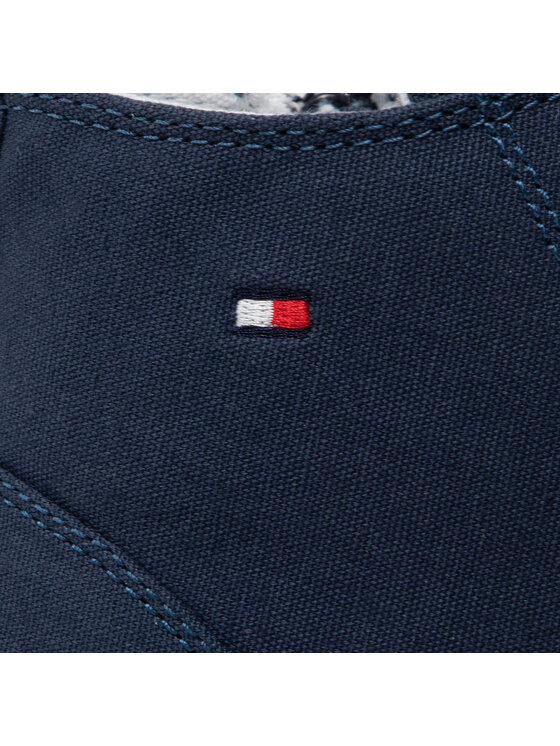 Tommy Hilfiger Tommy Hilfiger Tenisice Higt Top Lace-Up T3X4-32209-0890 S Tamnoplava