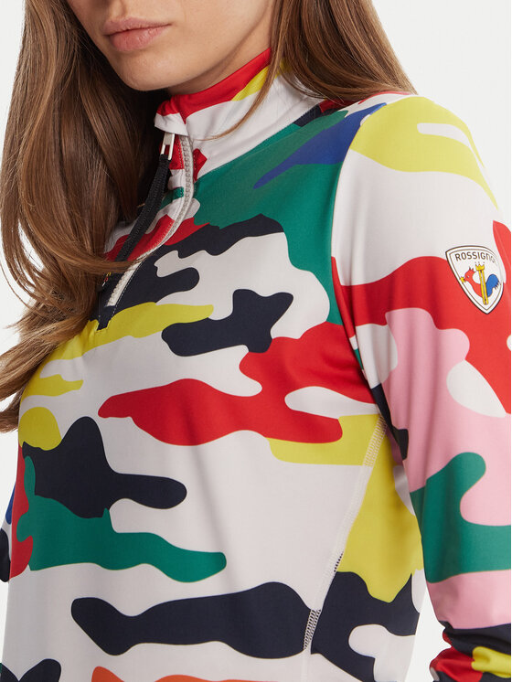 Rossignol Rossignol Суитшърт от техническо трико RLOWL11 Цветен Slim Fit