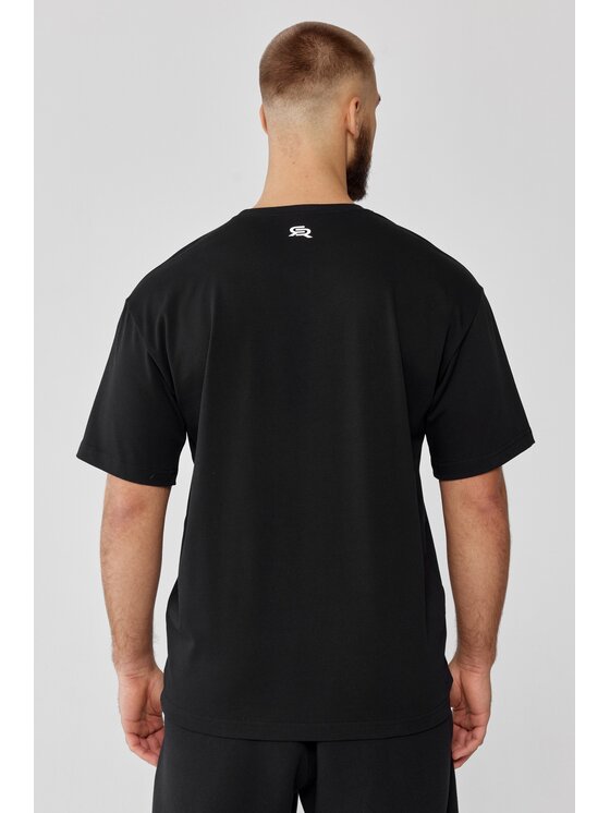 ROUGH RADICAL ROUGH RADICAL Koszulka techniczna TRAVEL Czarny Slim Fit