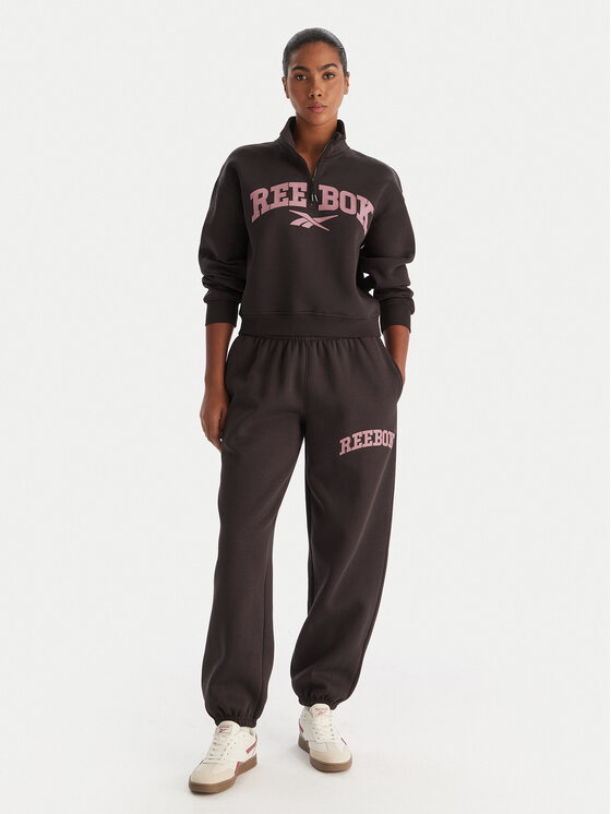 Reebok Reebok Долнище анцуг Marvs RK25165CCW Кафяв Regular Fit