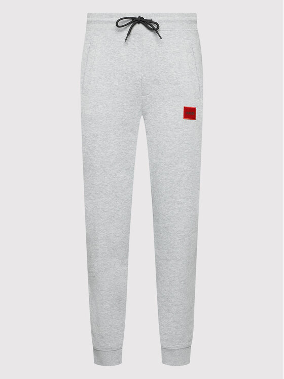 HUGO Hugo Teplákové kalhoty Doak212 50447963 Šedá Regular Fit