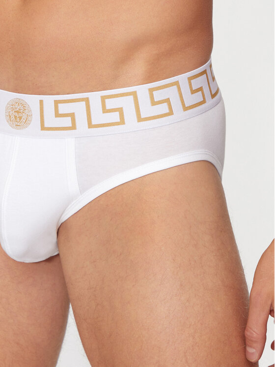 Versace Versace Slipy AU10027 1A10011 Biały
