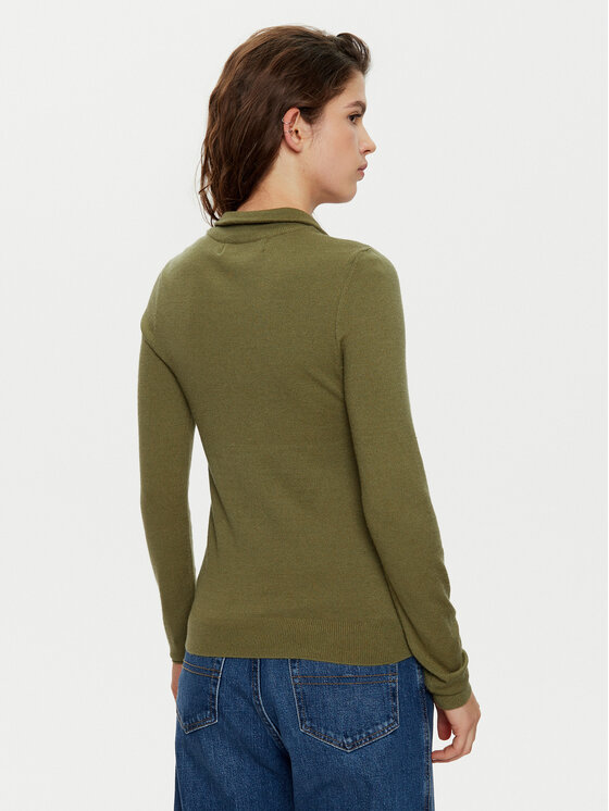 Vero Moda Vero Moda Sweater Happiness 10317993 Zöld Slim Fit