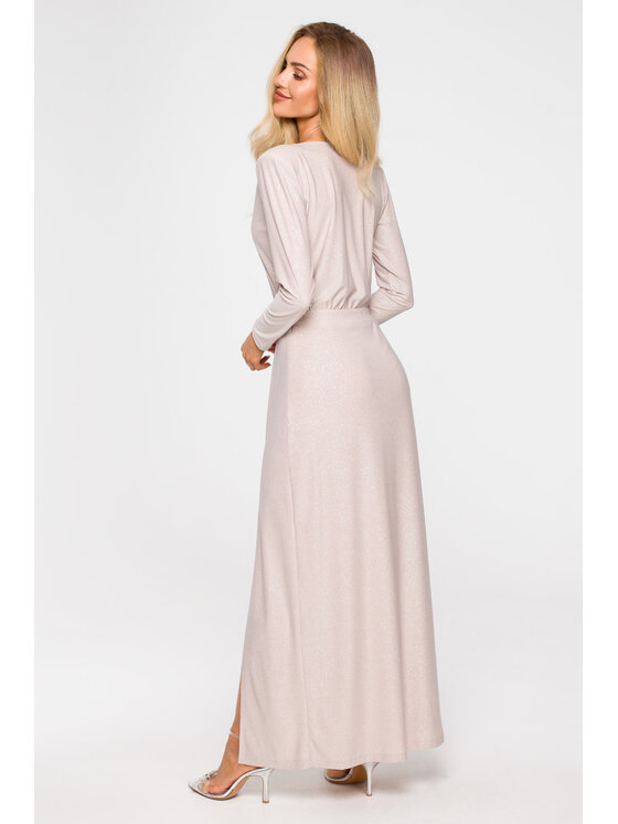 Made of Emotion Made of Emotion Abito da sera M719 Beige Premium Fit