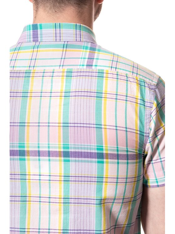 Wrangler Wrangler Camicia BUTTON DOWN Rosa Slim Fit