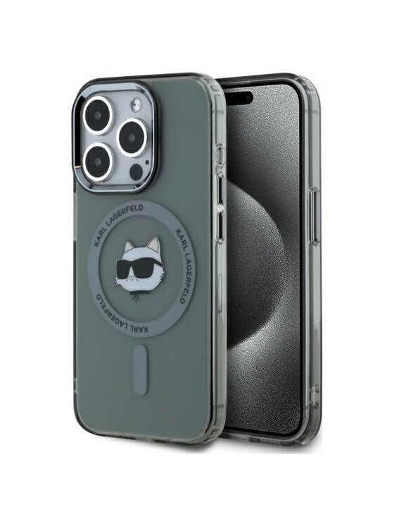 KARL LAGERFELD KARL LAGERFELD Etui na telefon Apple iPhone 15 Pro Czarny