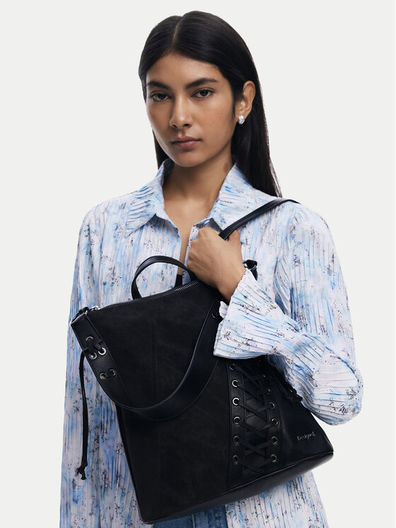 Desigual Desigual Torebka Patch Tango P 25WAKP12 Czarny