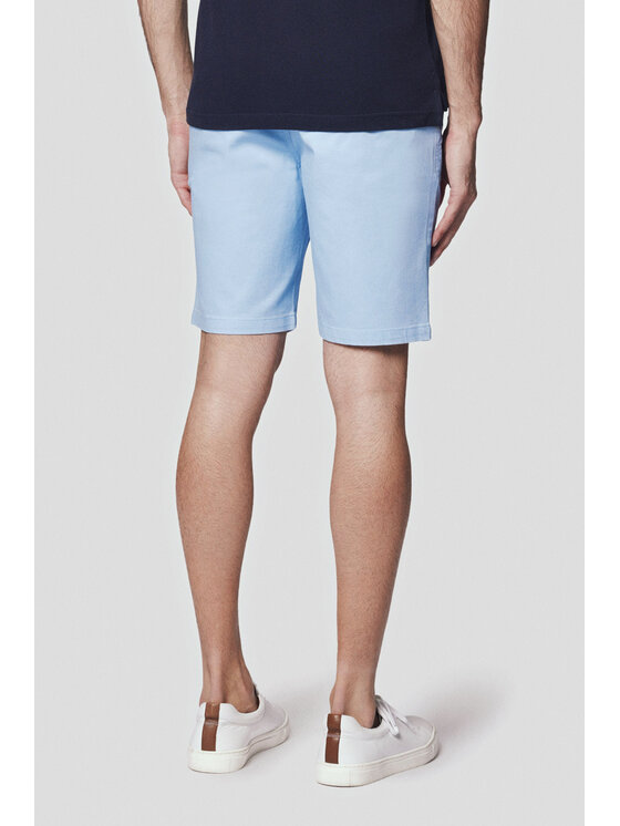 Lancerto Lancerto Szorty materiałowe Havana SZO082124000007 Niebieski Regular Fit